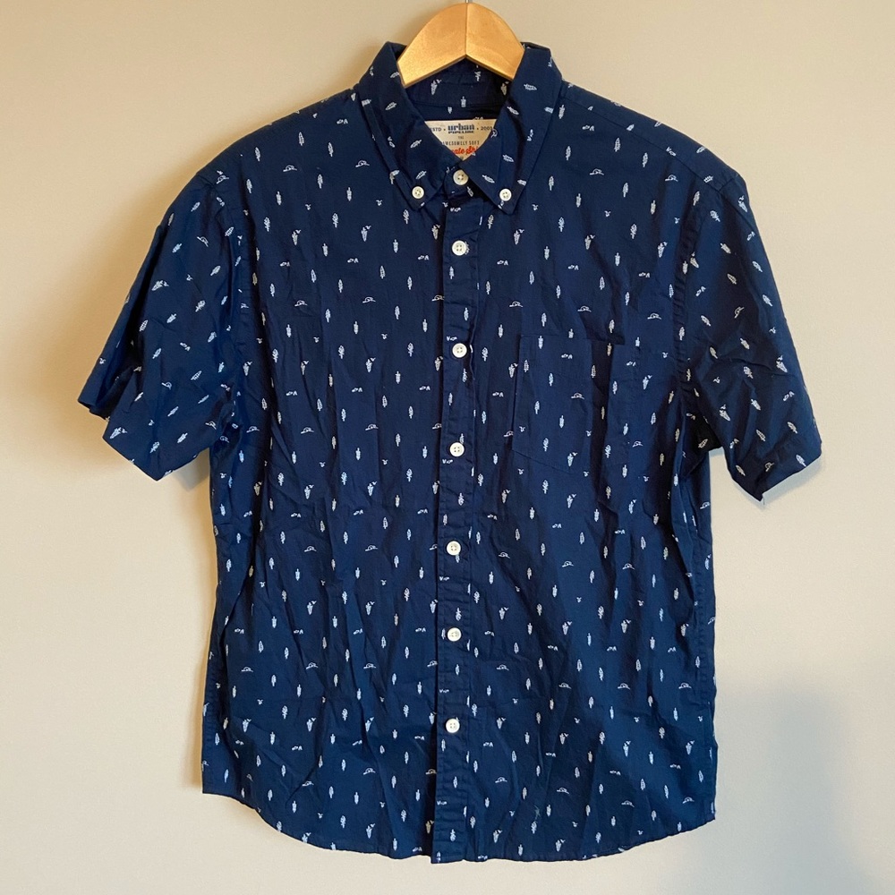 Short sleeve button up shirt